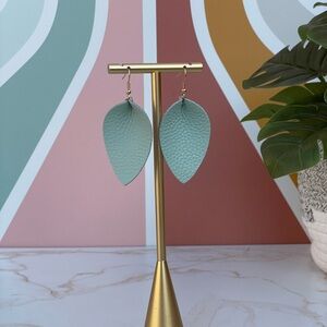 Light Weight Leather Earrings